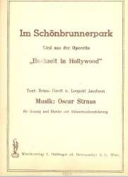 Im Schönbrunnerpark -Oscar Straus