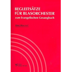 Begleitsätze z. evang. Gesangbuch - Flöte/Oboe in C -Dieter Kanzleiter