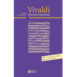 Antonio Vivaldi. Thematisch-systematisches Verzeichnis seiner Werke -Peter Ryom
