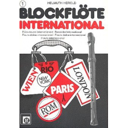Blockfloete International Heft.1 -Helmuth Herold