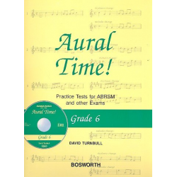 Aural Time Grade 6 (+CD) : Practice Tests -David Turnbull