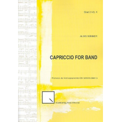Capriccio for Band -Alois Wimmer