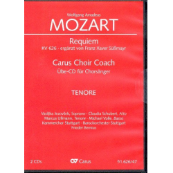 Requiem d-Moll KV626 - Chorstimme Tenor : -Wolfgang Amadeus Mozart