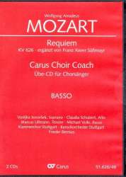 Requiem d-Moll KV626 - Chorstimme Bass : -Wolfgang Amadeus Mozart