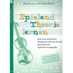 Spielend Theorie lernen : für Violine -Maria Evers