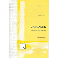 Cascades (Concert for Violin and Band) -Alois Wimmer