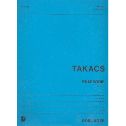 Rhapsodie op. 43/1 -Jenö Takacs