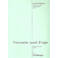 Toccata und Fuge op. 56 -Jenö Takacs