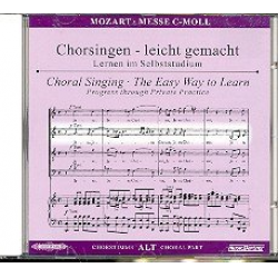 Messe c-Moll KV427 : CD Chorstimme Alt -Wolfgang Amadeus Mozart