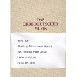 Lieder im Volkston -Johann Abraham Peter Schulz