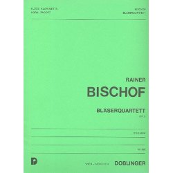 Bläserquartett op. 5 -Rainer Bischof