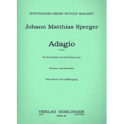 Adagio A-Dur -Johann Mathias Sperger