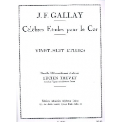 28 Etudes op.13 : -Jacques-Francois Gallay
