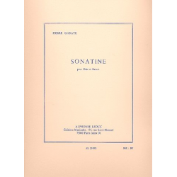 Sonatine : pour flûte et basson -Pierre Gabaye