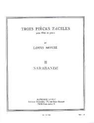 Sarabande : pour flûte et piano -Marcel Moyse