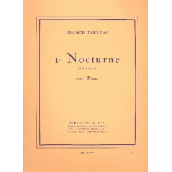 Nocturne ut majeur no.1 : pour piano -Francis Poulenc