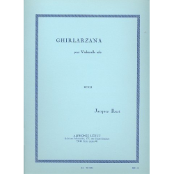 Ghirlarzana :  pour violoncelle seul - Jacques Ibert