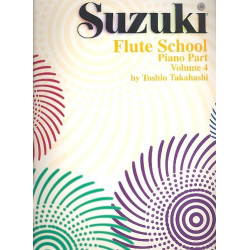 Suzuki Flute School vol.4 : piano -Toshio Takahashi