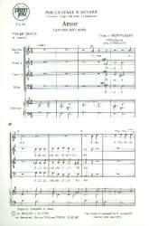 Amor : pour choeur mitxte -Claudio Monteverdi