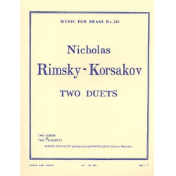 2 Duets for 2 horns (2trp) -Nicolaj / Nicolai / Nikolay Rimskij-Korsakov / Arr.Robert King