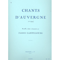Chants d'Auvergne vol.1 -Marie-Joseph Canteloube de Malaret