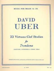 23 virtuoso Clef Studies : -David Uber