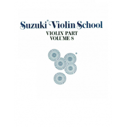 Suzuki Violin School vol.8 : -Shinichi Suzuki