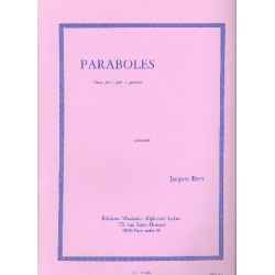 Paraboles : 2 pièces pour - Jacques Ibert