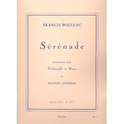 Sérénade : pour violoncelle et piano -Francis Poulenc