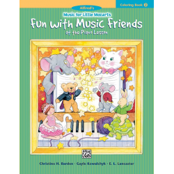 Music for Little Mozarts Colouring Bk 2
