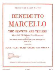 The Heavens are telling : - Benedetto Marcello