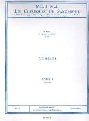 Adagio : pour saxophone alto et piano -Arcangelo Corelli