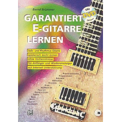 Garantiert E-Gitarre lernen DVD/Buch - Bernd Brümmer
