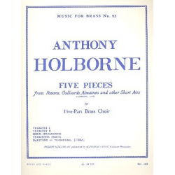 5 Pièces : - Anthony Holborne