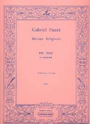 Pie Jesu du Requiem op.48 : -Gabriel Fauré