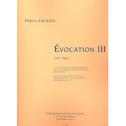 Évocation 3 : pour orgue -Thierry Escaich