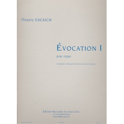 Evocation no.1 : pour orgue -Thierry Escaich
