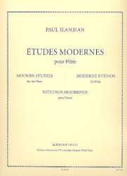 Etudes modernes : pour flute -Paul Jeanjean