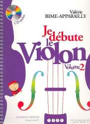 Je débute le violon vol.2 (+CD) -Nadia Juliette Boulanger