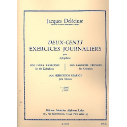 200 exercices journaliers vol.1 : -Jacques Delecluse