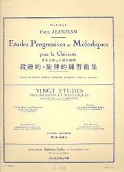 Études progressives et mélodiques vol.1 : -Paul Jeanjean