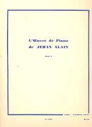 L'oeuvre de Piano vol.1 -Jehan Alain