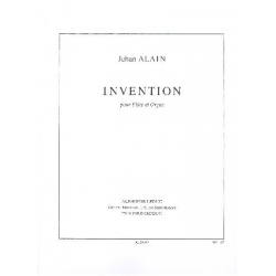 Invention : pour flûte et orgue -Jehan Alain