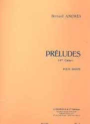 Préludes vol.2 (nos.6-10) : pour harpe -Bernard Andrès