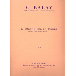 L'Aurore sur la forêt : pour cor principale, -Guillaume Balay