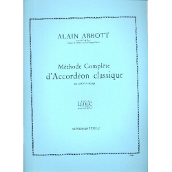 Méthode complete d'Accordéon classique vol.2 -Abbott, Alain