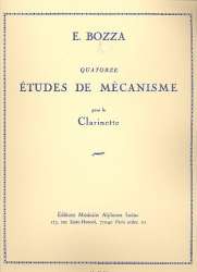14 études de mécanisme : -Eugène Bozza