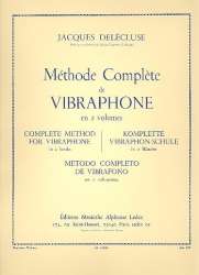 Méthode complète de vibraphone vol.2 -Jacques Delecluse