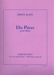 10 pièces : pour piano -Jehan Alain