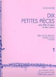 10 petites pièces op.37 vol.1 (nos.1-5) : -Louis Moyse